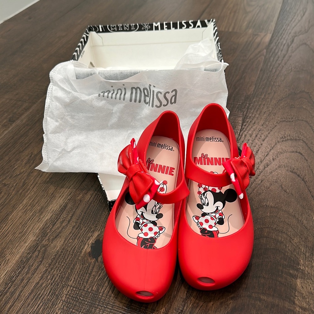 NEW Mini Melissa Minnie Mouse Shoes
